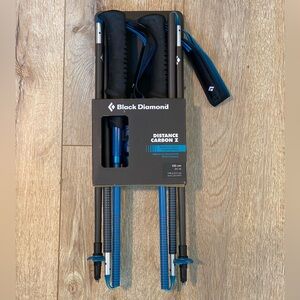 Black Diamond Carbon Z Trekking Poles - Blue and Black